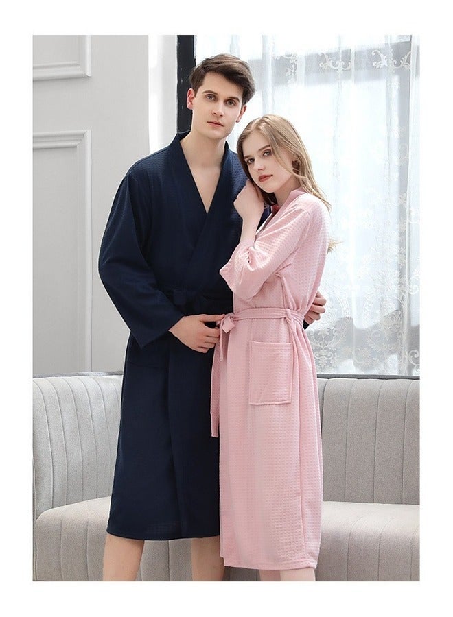 Arabest Premium Waffle Weave Kimono Bathrobe for Adults - Soft Shine Pockets, Luxury Hotel & Spa Bath Robe, Unisex for After Shower or Swimming (Bathrobe, Shower Robe) - Image 5